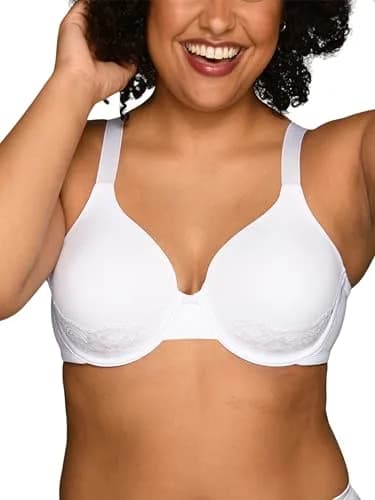 Vanity Fair Full Figure Lace Underwire Bra 38D | Support & Feminine Style (70-120 chars) thumbnail 1