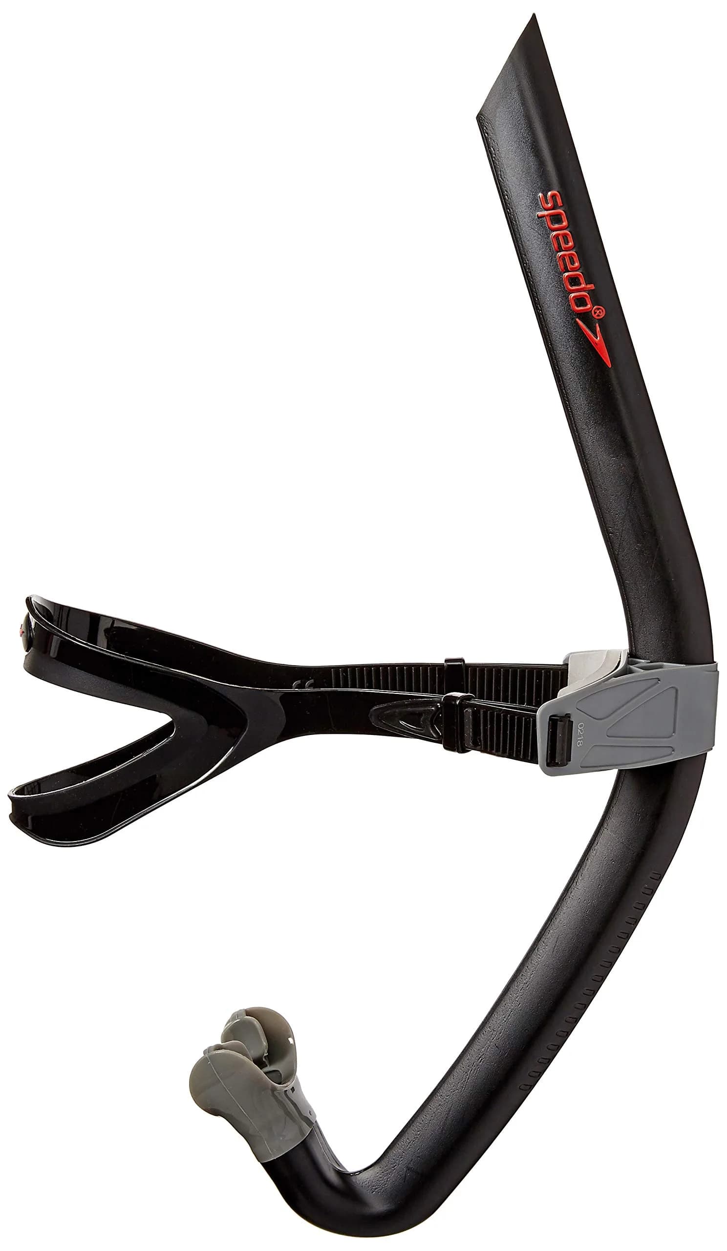Speedo Unisex-Adult Swim Training Snorkel Bullet Head | Hydrodynamic, Stable & Comfortable - main product image
