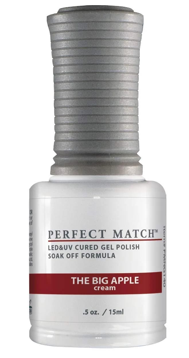 LECHAT Perfect Match Gel Polish, The Big Apple, 0.5 Fl Oz (15ml) | Long-Lasting Glossy Finish