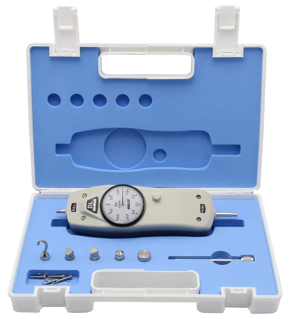BAOSHISHAN DL Push Pull Force Gauge 9.07 kg (20 lb) | Accurate Force Measurement for Industry & Labs — 5lb