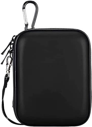 Lacdo Black Portable Hard Drive Case for WD Elements/My Passport, 14.2cm x 11.2cm x 3.8cm | Protects Drives from Water & Shocks thumbnail 2