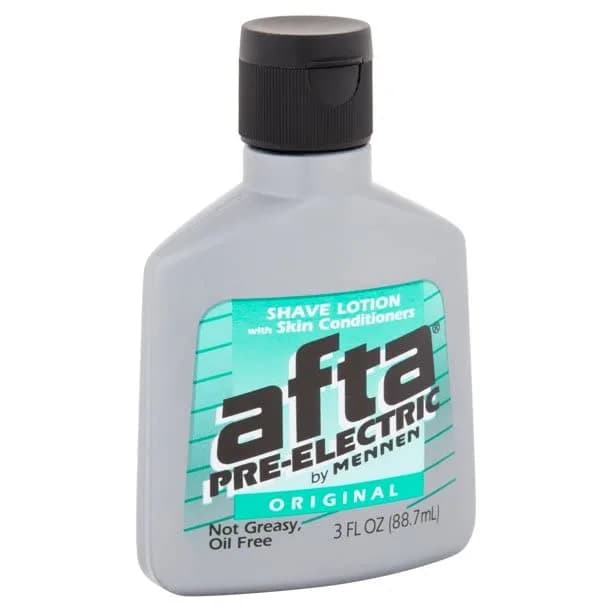 Afta Pre-Electric Shave Lotion With Skin Conditioners Original 177ml (6 Fl Oz) | Prepares Skin for Electric Shave thumbnail 2