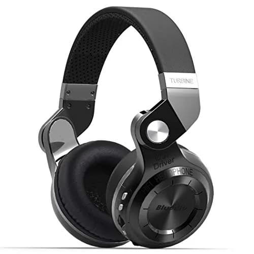 Bluedio T2 Plus Turbine Wireless Bluetooth Headphones with Mic and FM Radio | Foldable, 57mm Speaker, 40H Playtime thumbnail 1