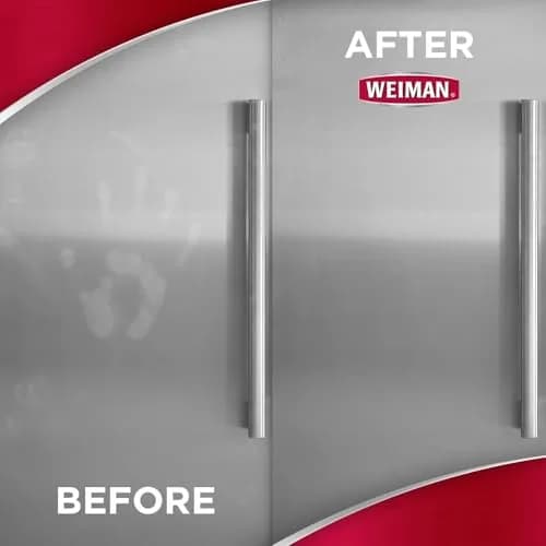 Weiman Stainless Steel Cleaning Wipes 60 Count (Pack of 2) | Removes Fingerprints & Grease thumbnail 4
