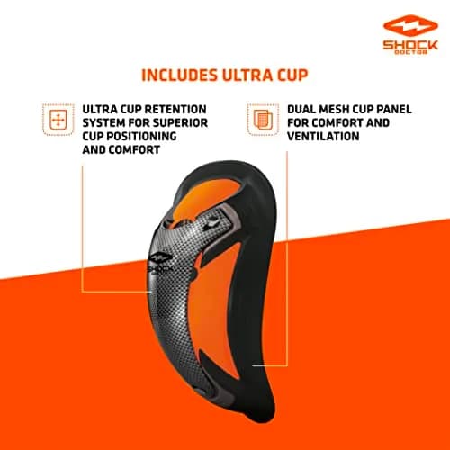 Shock Doctor Ultra Pro Boxer Shorts with Ultra Cup | Compression & Support for Athletes thumbnail 4