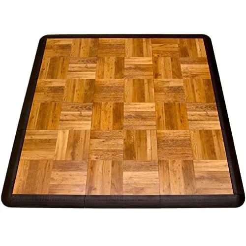 Big Floors SnapLock Portable Dance Floor Kit, 3'x3' | Expandable, Waterproof, Made in USA thumbnail 1