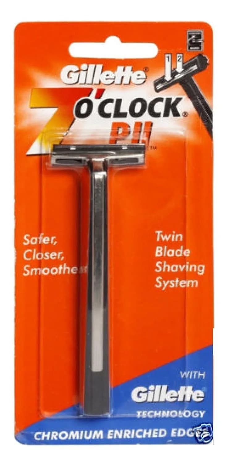 Trac II Manual Shaving Razor | Compatible, Unisex, Black, Modern Design, 1 Count - main product image