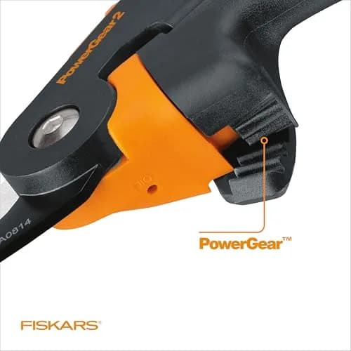 Fiskars PowerGear2 Bypass Pruning Shears 19 cm (3/4" Cut Capacity) | Patented Gear Technology Multiplies Power thumbnail 2