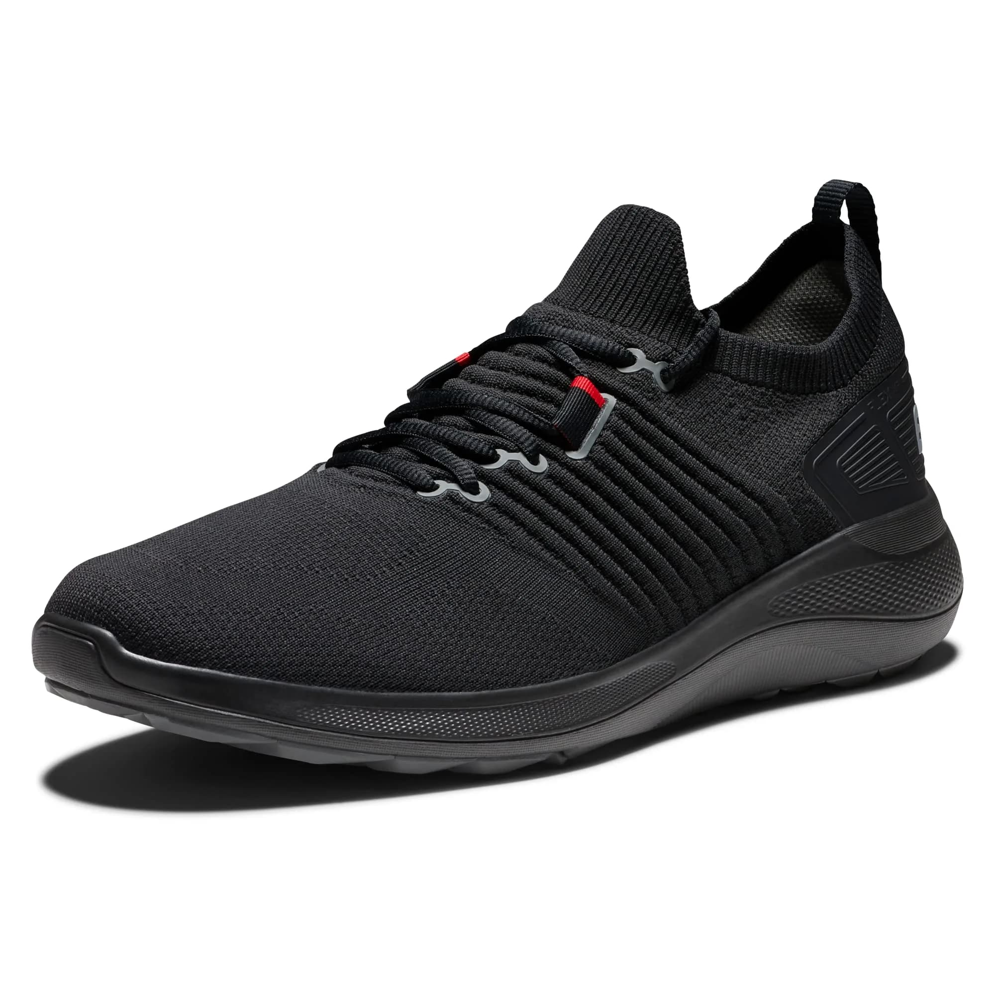 FootJoy FJ Flex XP Waterproof Golf Shoe, Black/Black, 8.5 | Breathable, Supportive, Waterproof