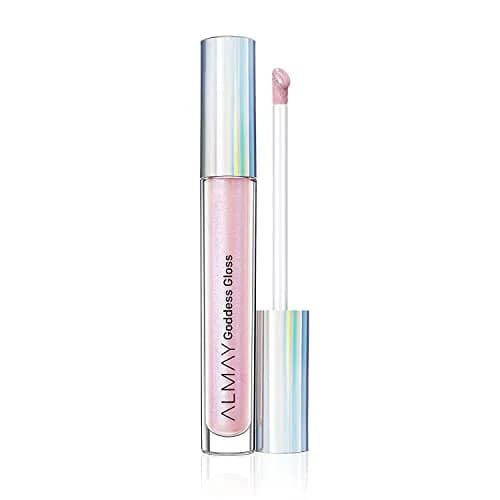 Almay Lip Gloss, Non-Sticky Lip Makeup, Holographic Glitter Finish, Hypoallergenic, 200 Angelic, 0.9 Oz | High-Glossy Sheer Lip Shine thumbnail 1