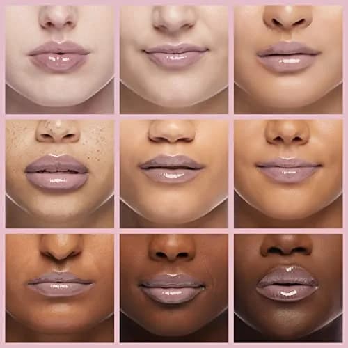 Almay Lip Gloss, Non-Sticky Lip Makeup, Holographic Glitter Finish, Hypoallergenic, 200 Angelic, 0.9 Oz | High-Glossy Sheer Lip Shine thumbnail 4