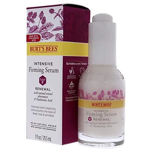 Burt's Bees Renewal Intensive Firming Serum with Bakuchiol 1 oz | Natural Retinol Alternative thumbnail 4