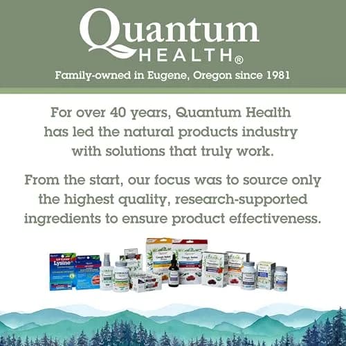Quantum Sleep Immune Melatonin 5mg Herbal Sleep Aid | Supports Rest & Immunity, 30 Capsules thumbnail 8