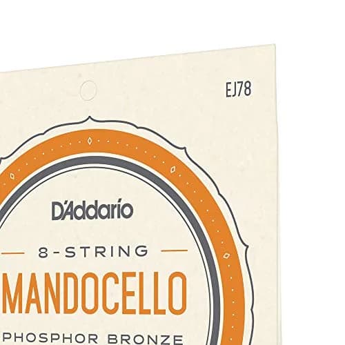 D'Addario J78 Phosphor Bronze Mandocello Strings, 22-74 Gauges | Warm, Bright Tone thumbnail 4