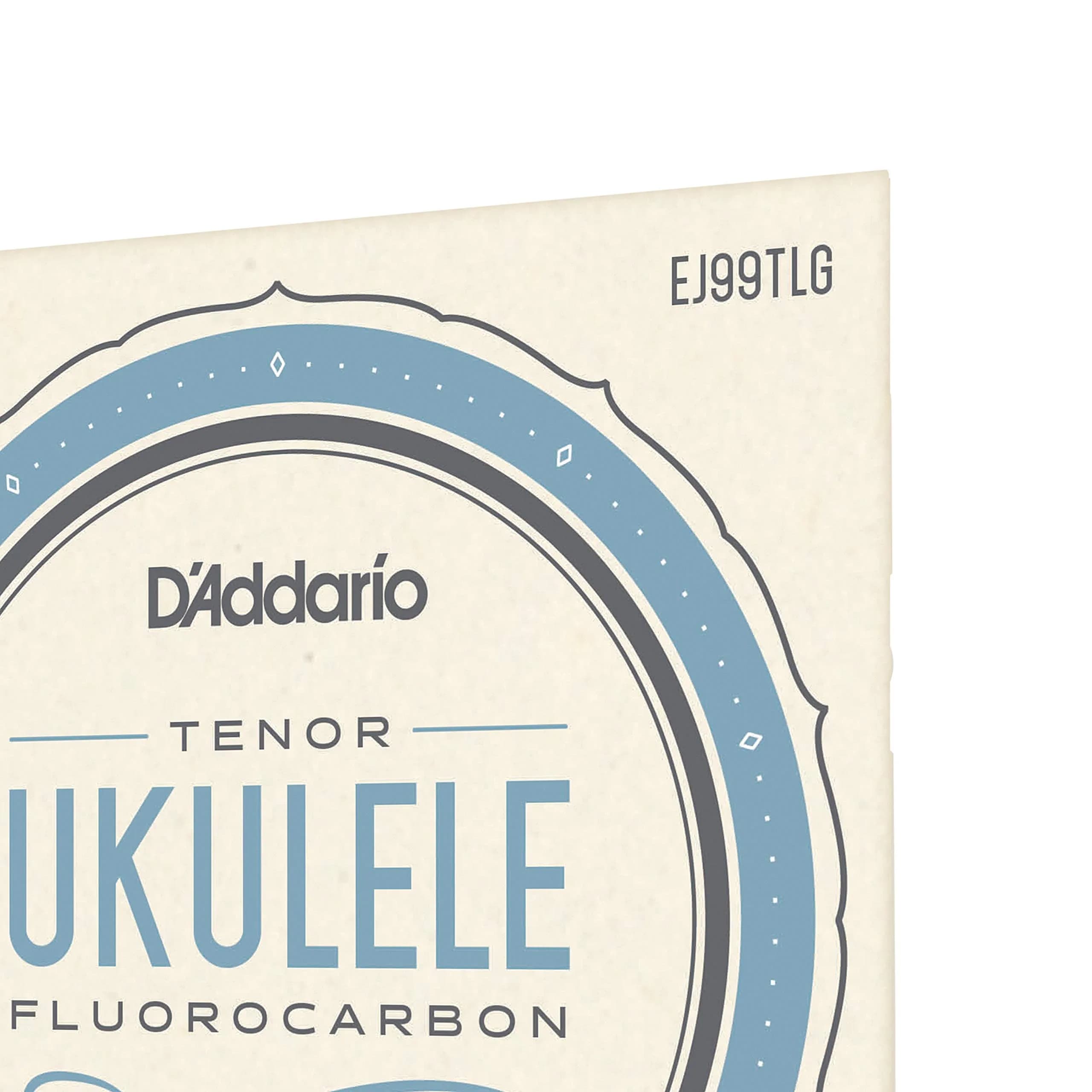 D'Addario Fluorocarbon Tenor Ukulele Strings EJ99TLG Low-G, 4-String Set | Bright Tone & Unsurpassed Intonation thumbnail 4