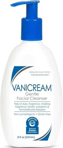 Vanicream Gentle Facial Cleanser with Pump Dispenser, 237ml (8 Fl Oz) | Formulated for Sensitive Skin thumbnail 1