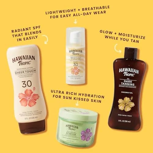 Hawaiian Tropic Island Sport Sunscreen Lotion SPF 30, 237ml (8 Fl Oz) | Broad Spectrum UVA/UVB Protection thumbnail 7