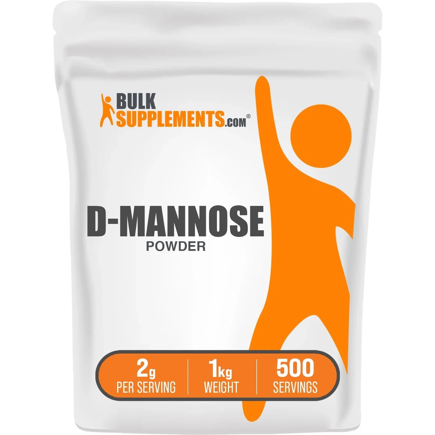 BulkSupplements D-Mannose Powder 100g (3.5 oz) | Urinary Tract Support — 2.2 Pound
