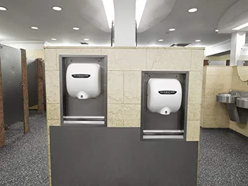XLERATOR Hand Dryer 208-277V | Energy-Efficient, Surface-Mounted, White Thermoset Cover thumbnail 7