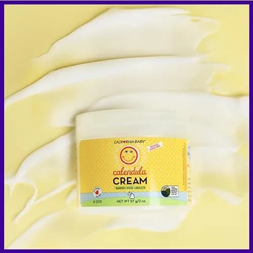 California Baby Calendula Cream 6 oz | Plant-Based Moisturizer for Sensitive Dry Skin thumbnail 4