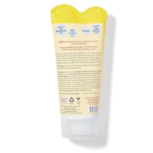 California Baby Calendula Cream 6 oz | Plant-Based Moisturizer for Sensitive Dry Skin thumbnail 2
