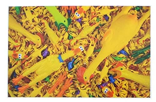 Accoutrements Rubber Chicken Madness Jigsaw Puzzle 1000 Pieces | Challenging Textures for Ages 10+ thumbnail 4