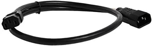 TRIPP LITE Heavy Duty Power Extension Cord 3 ft. (0.91 m) 15A 14AWG C14 to C13 Black | UL Listed & RoHS Compliant thumbnail 3