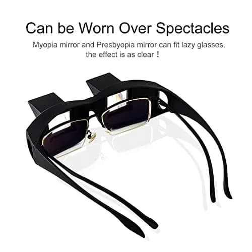 okcsc Horizontal Lazy Glasses Lying Down Bed Reading Watching HD Prism Glasses 158mm (6.22 in) thumbnail 4