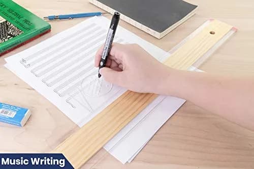 Pacific Arc Ames Lettering Guide for Drawing & Architecture | 15.24cm x 2.54cm x 0.5cm thumbnail 8