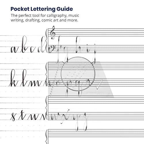 Pacific Arc Ames Lettering Guide for Drawing & Architecture | 15.24cm x 2.54cm x 0.5cm thumbnail 3