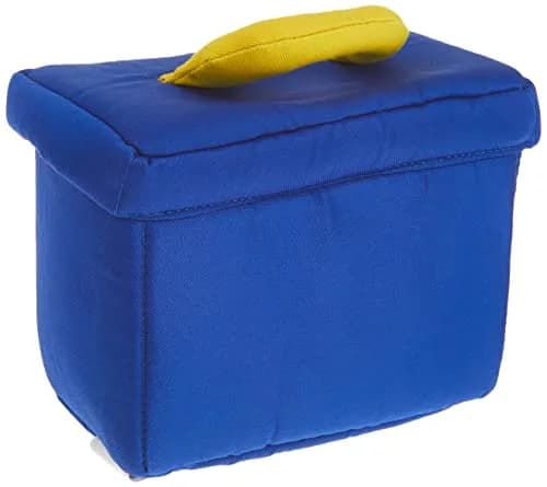 GUND Baby My First Toolbox 5-Piece Sensory Plush Toy Playset | 19 cm (7.5 in) Tall Toolbox thumbnail 2