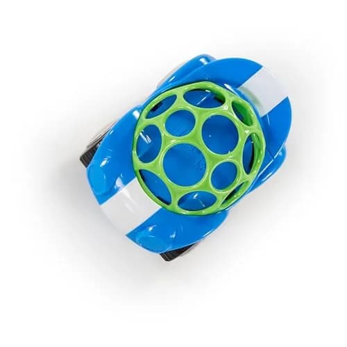 Bright Starts Oball Easy Grasp Rattle & Roll Toy Car 1 Pack | BPA-Free Infant Crawling Toy for 3+ Months thumbnail 5