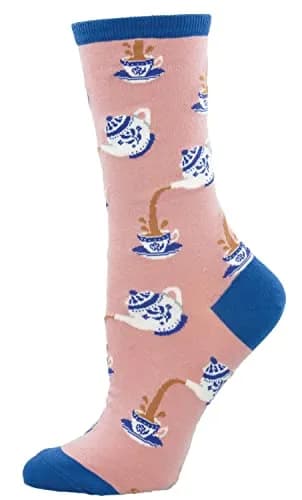 Socksmith Women's Crew Socks (English Letter Set, One Size) | Comfortable, Durable & Imported from Korea thumbnail 2