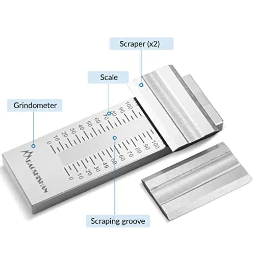 BAOSHISHAN 0-100μm Single Groove Grindometer Fineness Gauge | Precision Particle Size Measurement for Coatings & Inks thumbnail 3