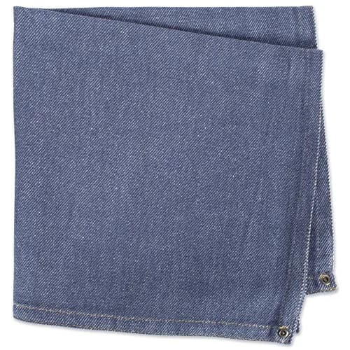 DII Solid Napkin Set Collection, 20x20 in Denim | 6 Piece Cotton Table Napkins thumbnail 3