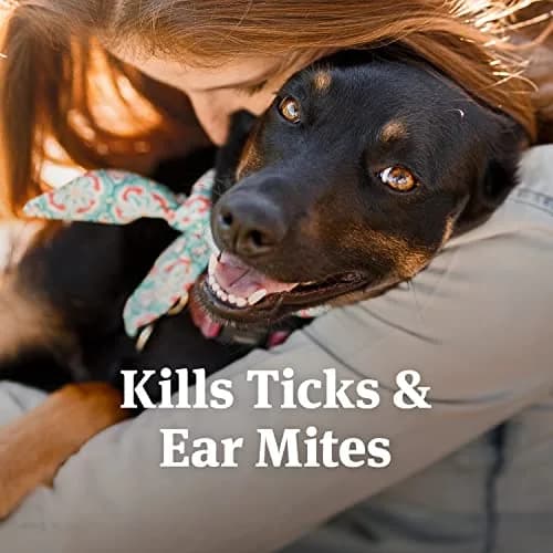 PetArmor Ear Mite & Tick Treatment for Dogs, 88.7 ml (3 fl oz) | Kills Mites & Ticks, Relieves Itching with Aloe thumbnail 2