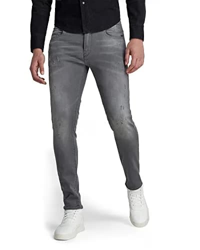 G-STAR Raw Men's Revend Skinny Fit Jeans, Light Aged Destroyed, 30W x 34L | Modern Skinny Fit Denim thumbnail 1