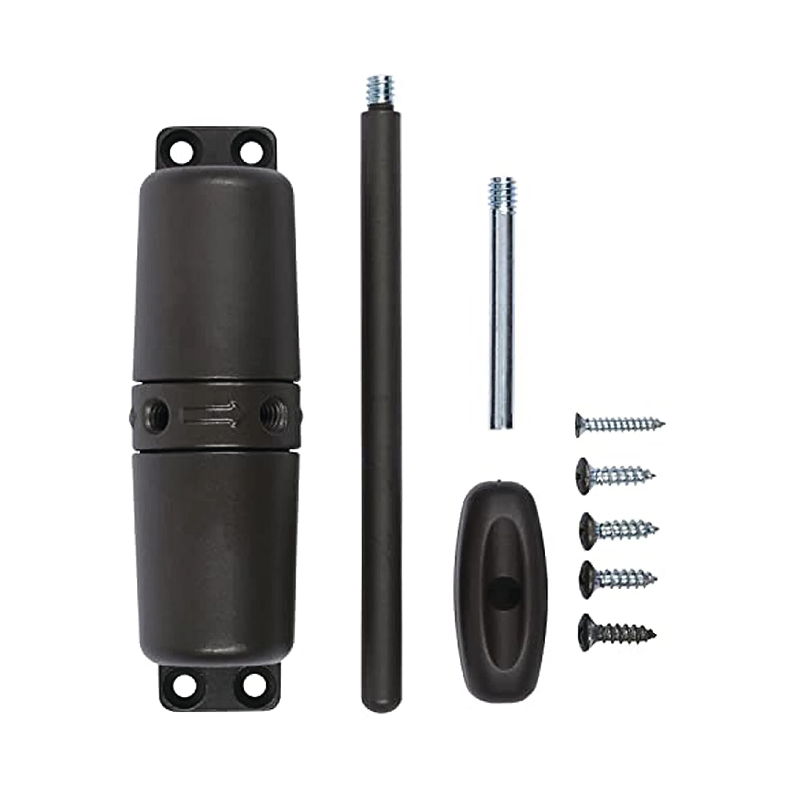 Wright Products VWC50BZ Vertical Door Closer Black | Adjustable Tension for Interior Doors - main product image