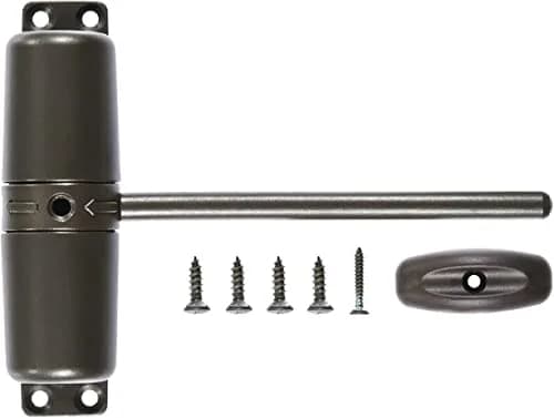 Wright Products VWC50BZ Vertical Door Closer Black | Adjustable Tension for Interior Doors thumbnail 2