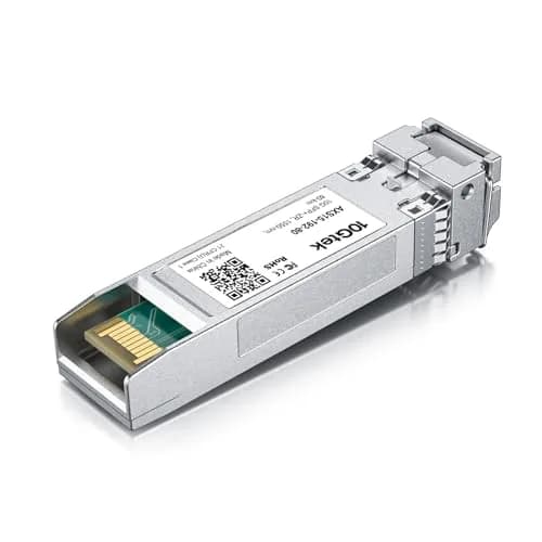 10Gtek 10GBase-ZR SFP+ Transceiver 80km SMF Module | Compatible with Cisco SFP-10G-ZR, Ubiquiti, Mikrotik, Netgear, D-Link, TP-Link, Linksys, Broadcom thumbnail 4