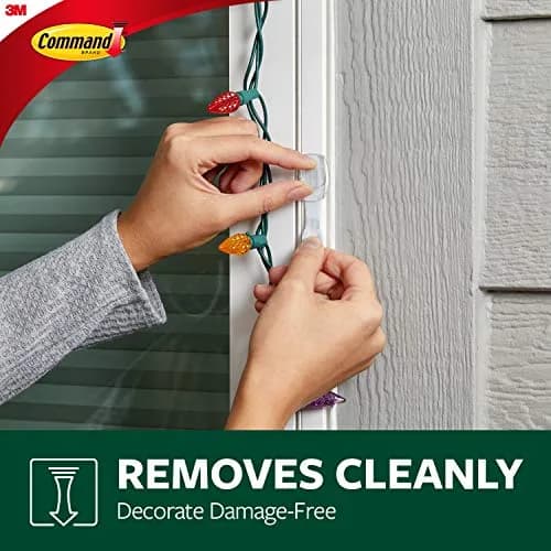 Command Outdoor Small Refill Strips 16 Count | Damage-Free Hanging for Smooth Surfaces thumbnail 5