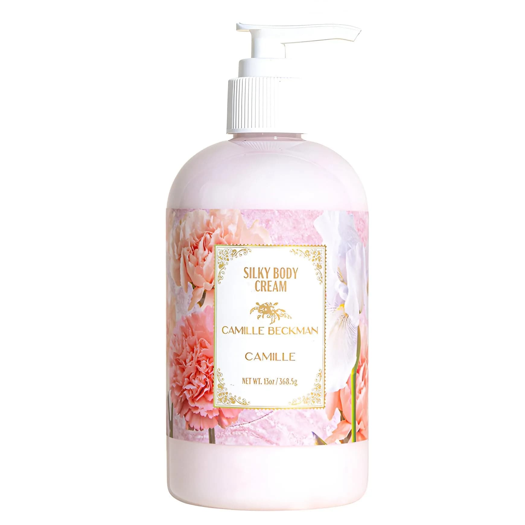 Camille Beckman Silky Body Cream Daily Moisturizer 380ml (13 oz) | Non-Greasy Hydration with Almond Oil — Camille