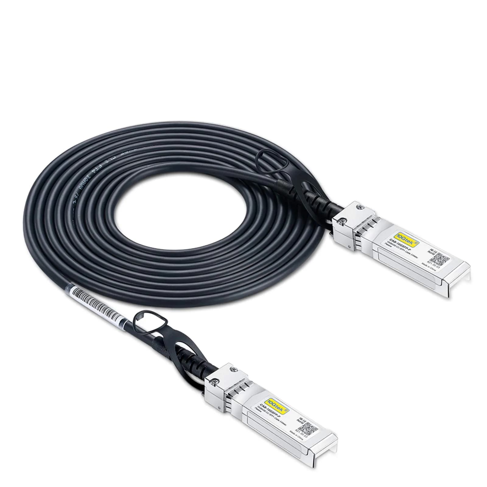 10Gtek SFP+ DAC Twinax Cable 3m (10ft) | 10Gbps Passive Direct Attach Copper Cable for Cisco, Ubiquiti, Meraki