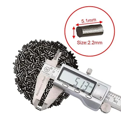 CooBigo Ferrocerium Lighter Flint Stones 2.2mm x 5.1mm (480pcs, 60g) | Universal Replacement for Petrol & Gas Lighters thumbnail 2