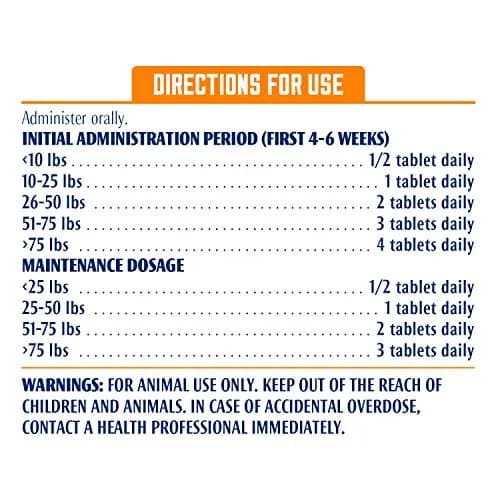 ProSense Advanced Strength Glucosamine Chew Tablets for Dogs 120 Count | Supports Joint Function & Cartilage Health thumbnail 6