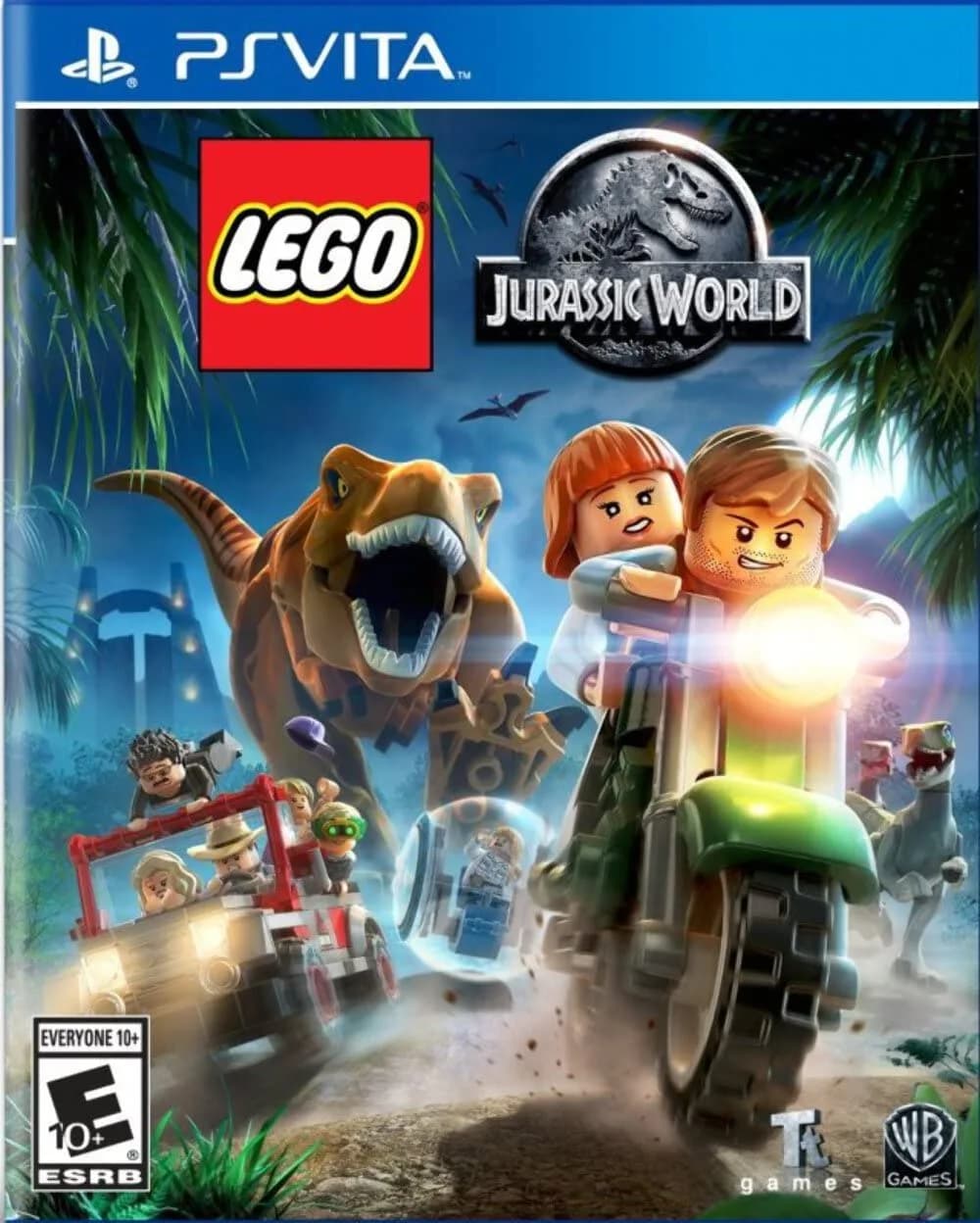 WARNER BROS LEGO Jurassic World - PlayStation Vita | Adventure Game with Dinosaurs (100 words) - main product image