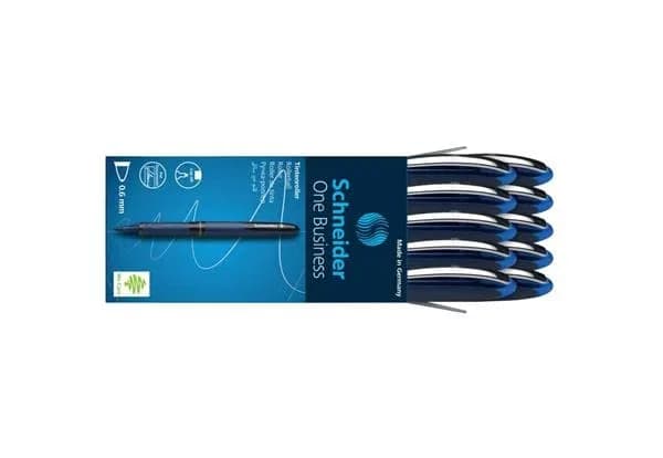 Schneider Roller Ballpen - Blue | Ultra-Smooth Liquid Ink, 0.6mm Line Width, German Quality thumbnail 13