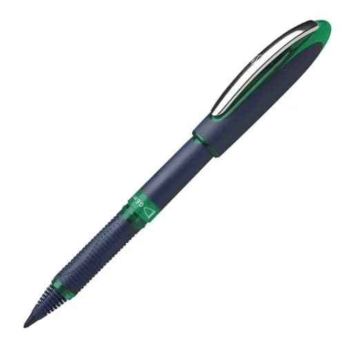 Schneider Roller Ballpen - Green | Classic Liquid Ink Pen with Ergonomic Rubber Grip thumbnail 1