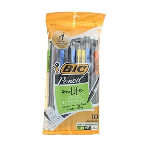 BIC Mechanical Pencil, Medium Point (0.7 mm) | Durable, Smudge-Free, 10 Pencils thumbnail 2