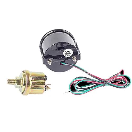ESUPPORT Digital Oil Press Gauge Kit 52mm (2") Blue LED | 0-120 PSI Pressure Monitoring thumbnail 3